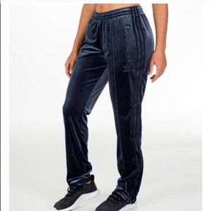 Adidas velvet  track pants